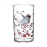 Une illustration Ernest et Célestine est placée sur ce verre