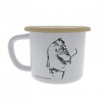 Mug émail jaune Ernest et Célestine