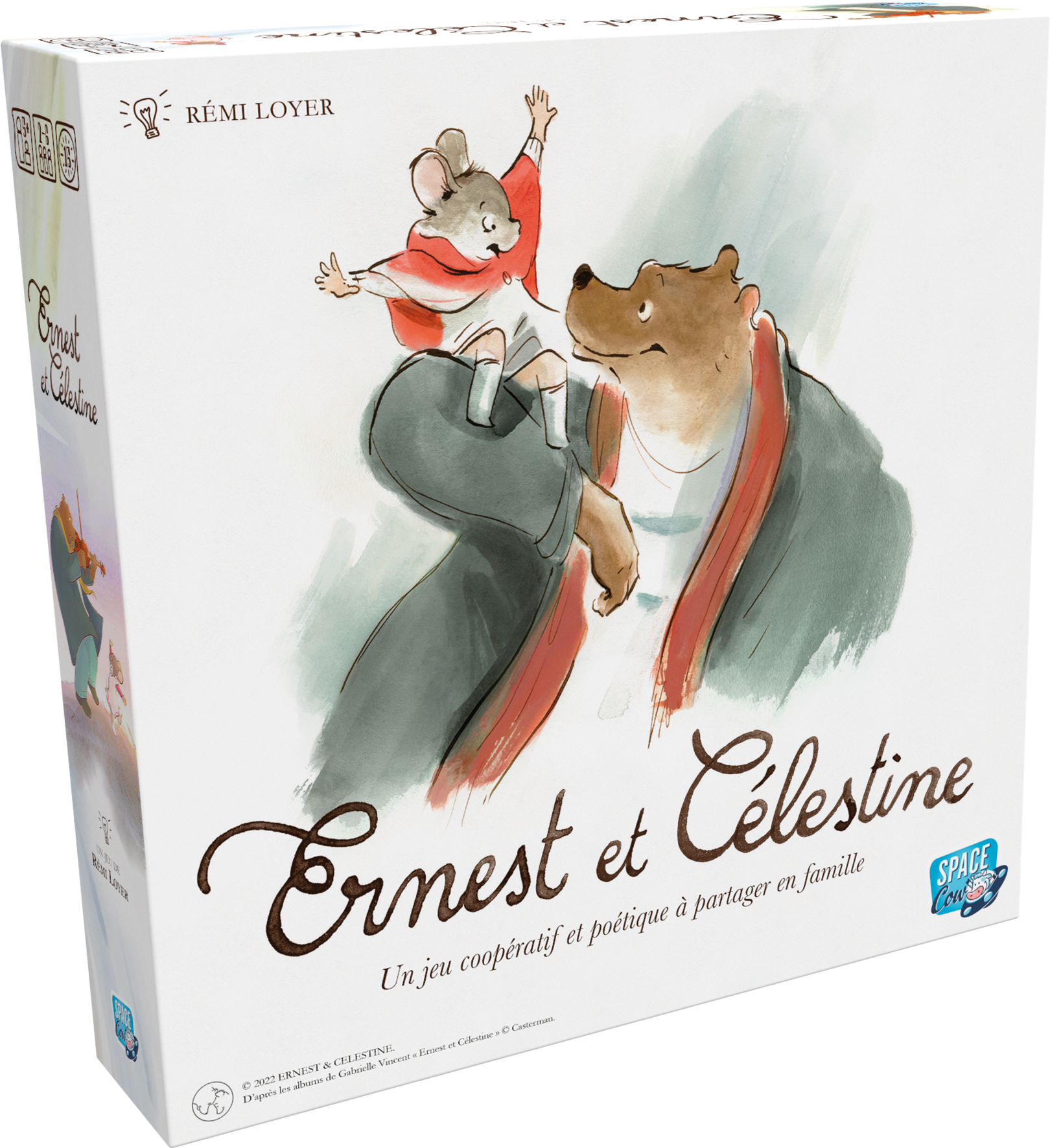 Découvrez ce jeu de société pour enfant inspiré de l'univers d'Ernest et Célestine