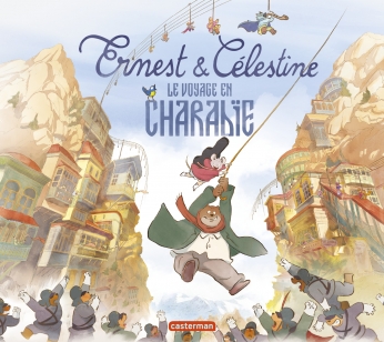 Cet album reprend l'histoire du film le voyage en Charabie d'Ernest et Célestine