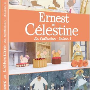 Les personnages adorables d'Ernest et Célestine dans une illustration de la Saison 1.