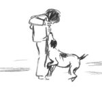 Carte postale - Un jour un chien